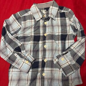 OshKosh B'gosh Blue Plaid Shirt